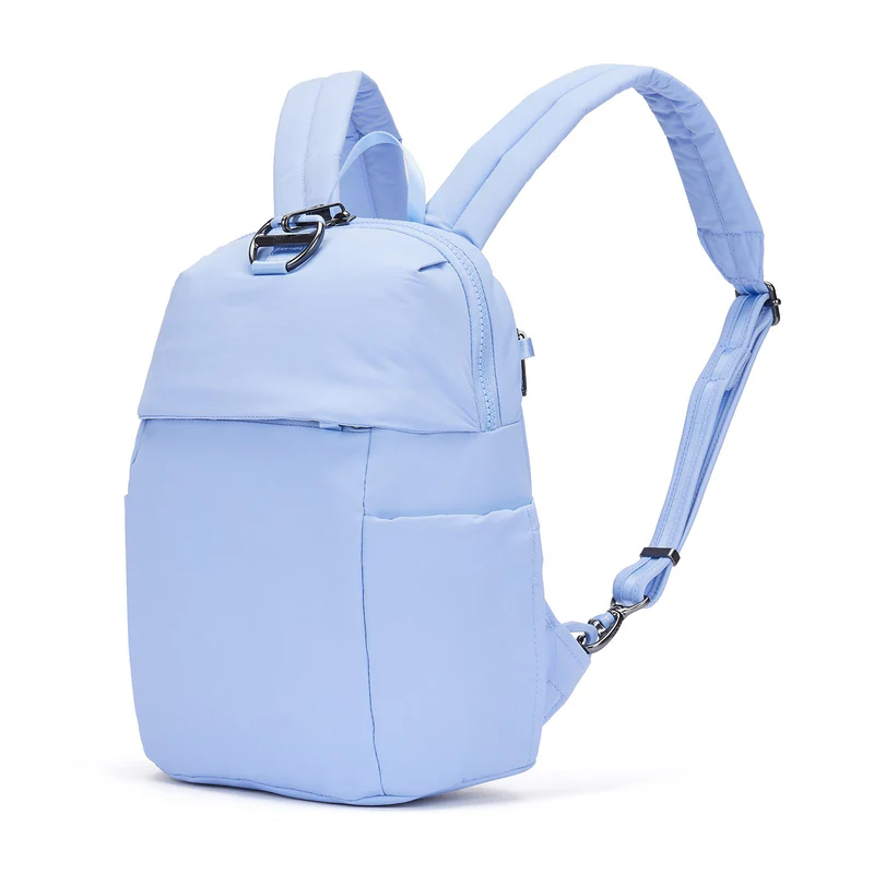 8L Mini Regenerated Nylon Anti-Theft Daypack Fits 11 Inch Tablet Lightweight Compact Backpack