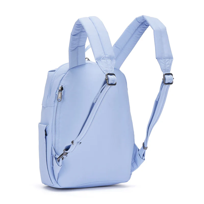 8L Mini Regenerated Nylon Anti-Theft Daypack Fits 11 Inch Tablet Lightweight Compact Backpack