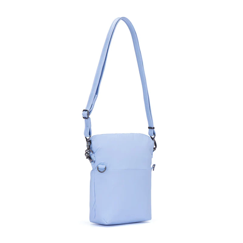 3L-5L Expandable ECONYL Regenerated Nylon Convertible Anti-Theft Crossbody Bag RFID Blocking Water Repellent Day & Night Shoulder Purse