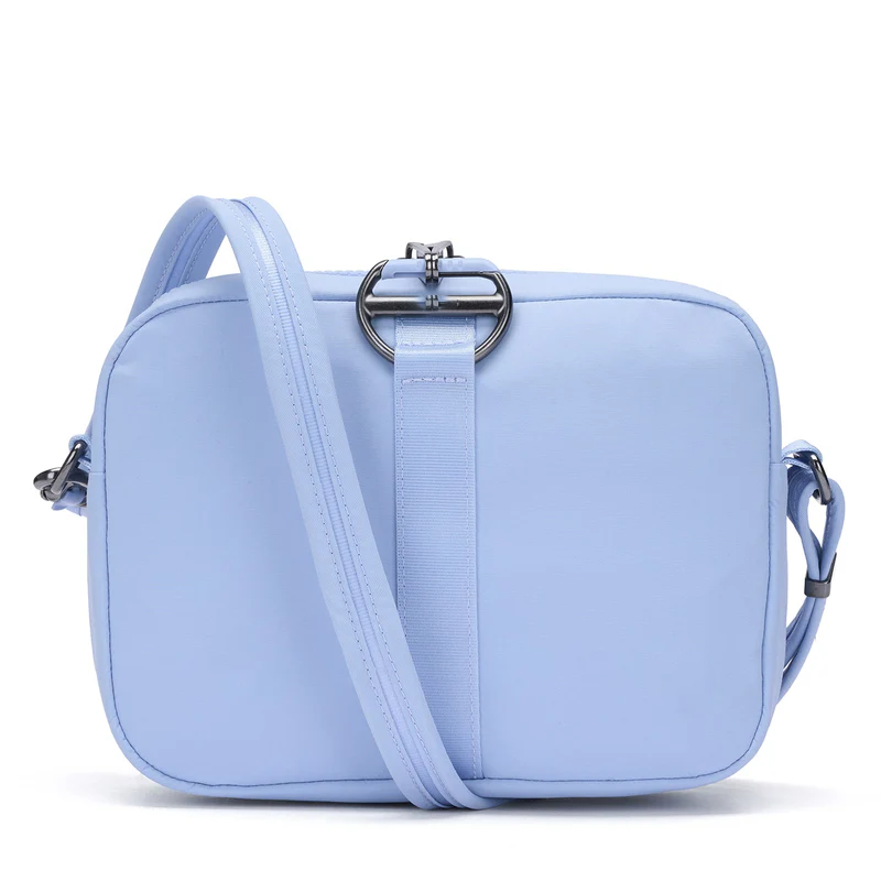 2.4L ECONYL Regenerated Nylon Anti-Theft Square Crossbody Bag RFID Blocking Water Repellent Daily Travel Shoulder Purse