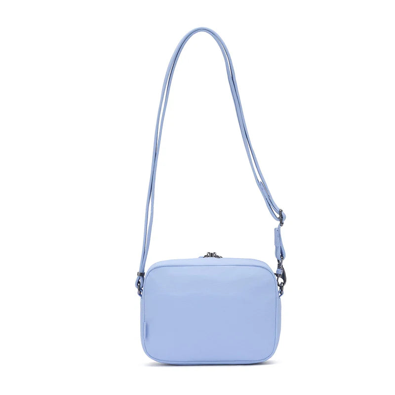 2.4L ECONYL Regenerated Nylon Anti-Theft Square Crossbody Bag RFID Blocking Water Repellent Daily Travel Shoulder Purse