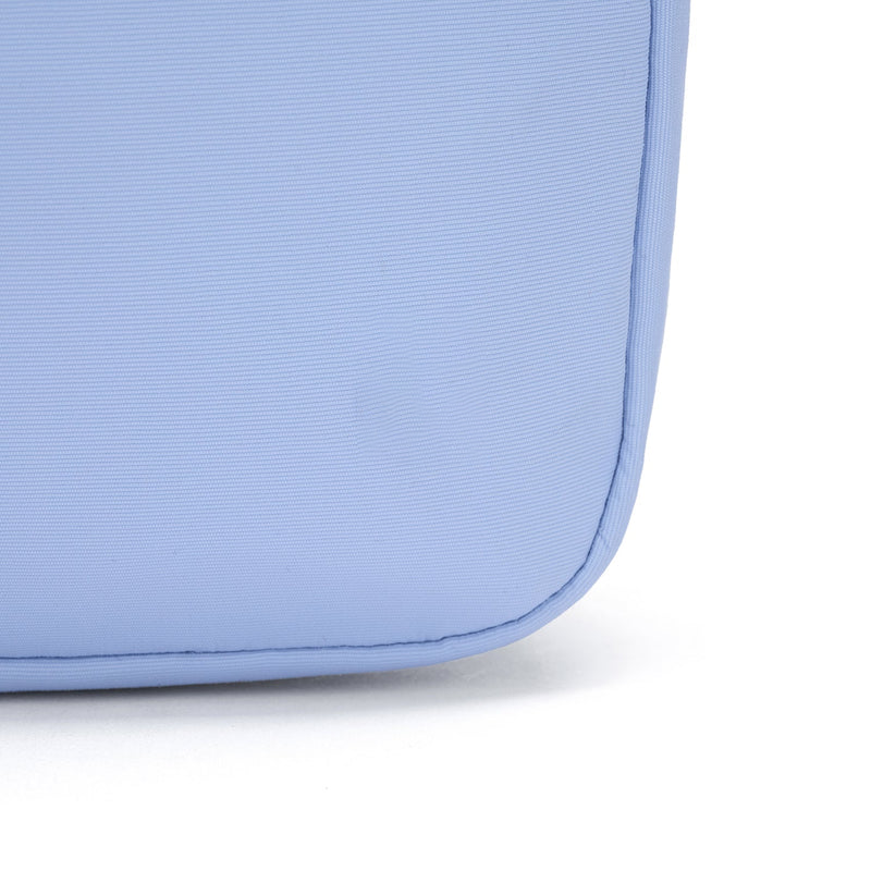 2.4L ECONYL Regenerated Nylon Anti-Theft Square Crossbody Bag RFID Blocking Water Repellent Daily Travel Shoulder Purse
