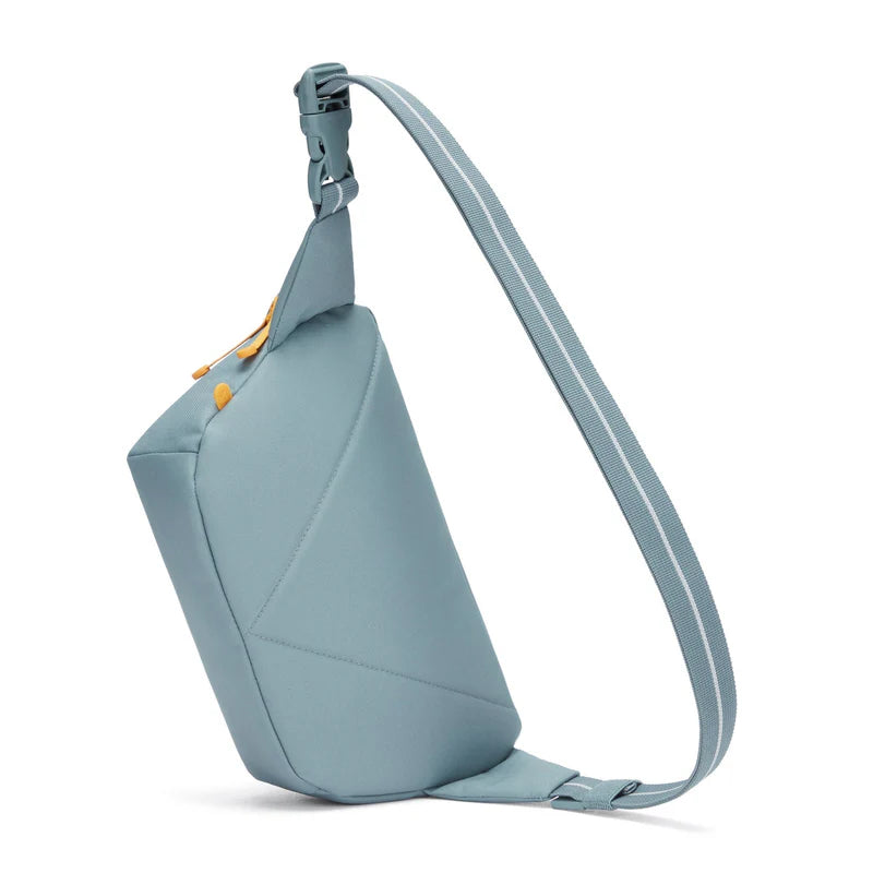 2.5L Recycled PET Anti-Theft Sling Bag PFC-Free Water Repellent Crossbody Chest Pack