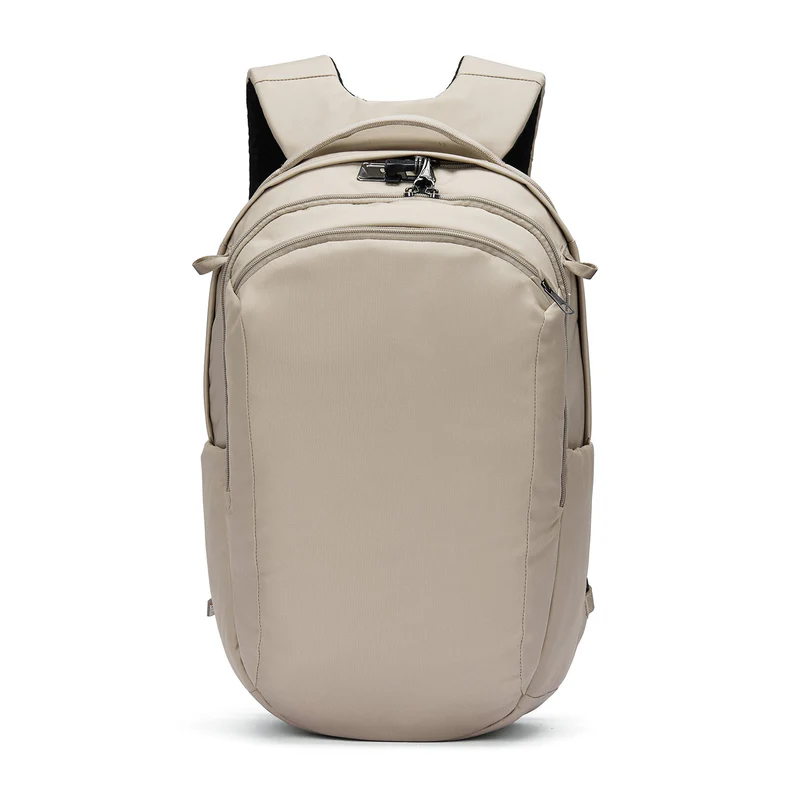 26L Anti-Theft Recycled Travel Daypack Fits 16 Inch Laptop PFC-Free Water Repellent Backpack