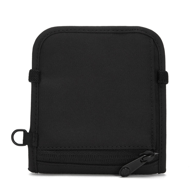 Recycled Polyester RFID Blocking Bifold Wallet 9 Card Slots Water Repellent Secure Travel Purse